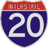 Interstate Shield sign M1-1