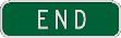 END sign M4-12