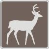 Deer Viewing Area sign