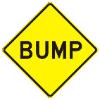 BUMP sign