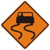 Slippery When Wet Symbol sign W8-5
