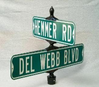 street name sign